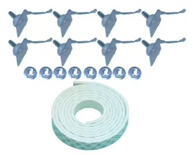 AMD Deck Lid Molding Clip Set Plymouth GTX 1970