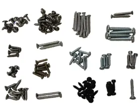 AMD Interior Trim Screw Set Plymouth Barracuda Coupe w/ Fold Down Seat 1968-1969