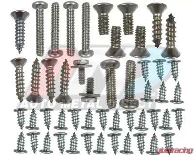 AMD Exterior Trim Screw Set Dodge Charger 1968-1970 - A-271225