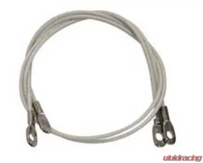 AMD 18" Hood Pin Cables - Pair Dodge Challenger 1970-1974 - F-HPC18