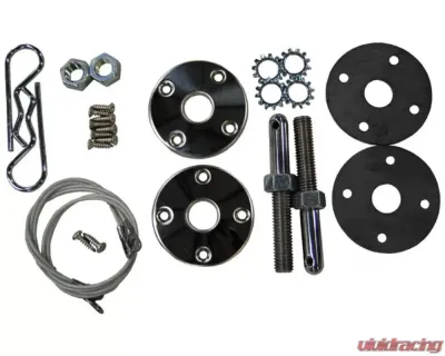 AMD Hood Pin Set w/ 23" Cables Dodge | Plymouth B-Body 1970-1974 - F-HPS23