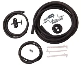 AMD Windshield Washer Hose Kit Dodge | Plymouth E-Body w/ Manual Pump & Steel Hood 1970-1974