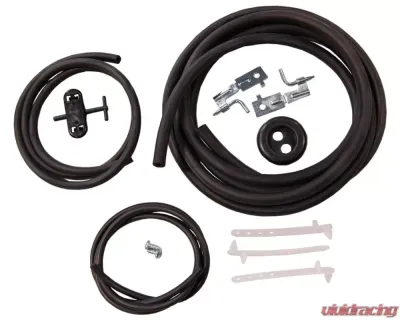 AMD Windshield Washer Hose Kit Dodge | Plymouth E-Body w/ Manual Pump & Steel Hood 1970-1974 - F-WWK6