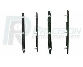 AMD Front & Rear Bumper Guard Inserts - 4pcs Chevrolet Chevelle | Malibu 1969