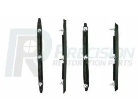 AMD Front & Rear Bumper Guard Inserts - 4pcs Chevrolet Chevelle | Malibu 1970-1972