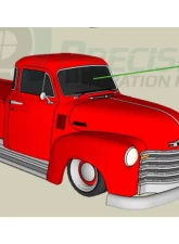 AMD Windshield Gasket Seal w/o Trim Groove Chevrolet | GMC 1954-1955                                     - G-WBL362GM - Image 2