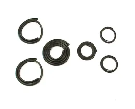 AMD Back Glass Gasket Seal Set w/ Black Lockstrip - 6pcs Chevrolet | GMC 1947-1954