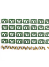 AMD Back Glass Molding Clips & Screw Set Plymouth Barracuda Fastback 1968-1969                                     - H-C-8022 - Image 3