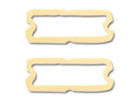 AMD  LH & RH Park Light Lens Gaskets - Pair Chevrolet Bel Air | Chevelle | Malibu 1964