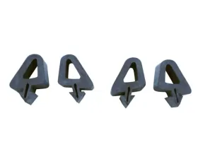 AMD Hood Side Bumpers - 4pcs Chevrolet Bel Air | Chevelle | Malibu 1963-1964