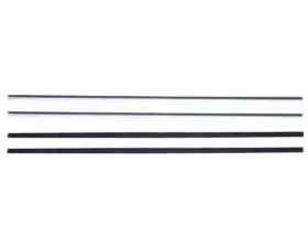 AMD LH & RH Vent Window Division Bar Channel - Pair Chevrolet Chevy II 1962-1967
