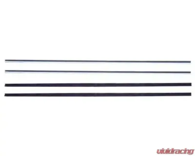 AMD LH & RH Vent Window Division Bar Channel - Pair Chevrolet Chevy II 1962-1967 - J-2245