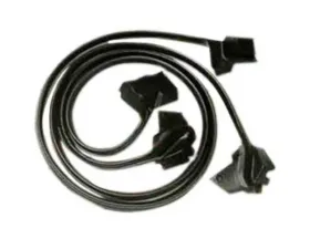 AMD LH & RH Door Weatherstrips - Pair Chevrolet | Pontiac 1967