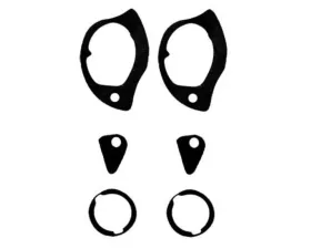 AMD Door Handle & Lock Gasket Set Buick | Chevrolet | Oldsmobile | Pontiac 1964-1972