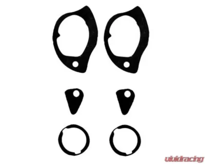 AMD Door Handle & Lock Gasket Set Buick | Chevrolet | Oldsmobile | Pontiac 1964-1972 - J-3021