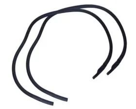 AMD LH & RH Roof Rail Weatherstrips - Pair Buick | Chevrolet | Oldsmobile | Pontiac GM A-Body Coupe 1968