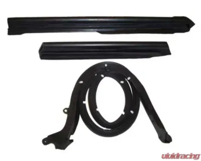 AMD Convertible Top Weatherstrips - 5pcs Buick | Chevrolet | Oldsmobile | Pontiac GM A-Body 1968-1972 - J-5093
