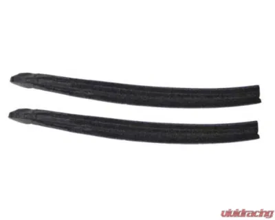 AMD LH & RH Vent Window Division Bar Channel - Pair Buick | Chevrolet | Oldsmobile | Pontiac GM A-Body Coupe & Convertible 1966-1967 - J-5101