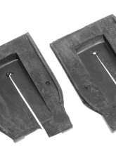 AMD LH & RH Door Jamb Rubber U-Seals - Pair Buick | Chevrolet | Oldsmobile | Pontiac GM A Body Coupe & Convertible 1966-1967                                     - J-51131 - Image 2