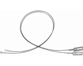 AMD Convertible Top Cables - 2pcs Chevrolet Chevy II 1962-1963