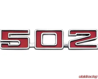 AMD 502 Fender Emblem - Sold Each Chevrolet Chevelle 1970-1974 - K-17074502