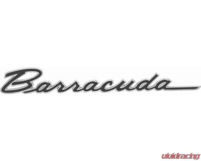 AMD Barracuda Fender Emblem - Sold Each Plymouth Barracuda 1967 - K-2582878