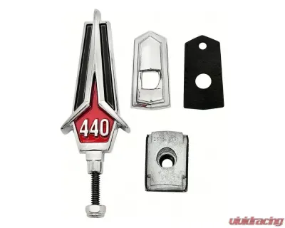 AMD 440 Hood Ornament Assembly - Plymouth Belvedere | GTX 1967 - K-2785534
