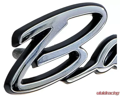 AMD Barracuda Fender Emblem w/ Black Trim Plymouth Barracuda 1968-1970 - K-2786559