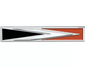 AMD Arrow Headlamp Emblem Dodge Charger 1968