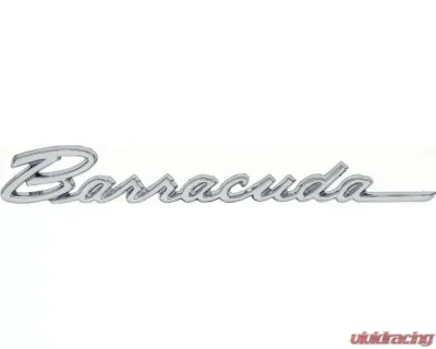 AMD Barracuda Fender Emblem - Sold Each Plymouth Barracuda 1968 - K-2898938