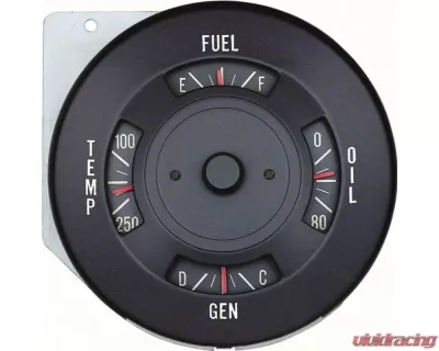 AMD Instrument Gauge Cluster - 4 Gauge Pontiac Firebird 1968 - K-3196868