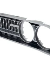 AMD Black/Silver LH Front Grille Dodge Charger 1971                                     - K-3442379 - Image 2