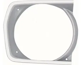 AMD Argent Silver RH Headlamp Bezel Plymouth Duster | Scamp | Valiant A-Body 1970-1972