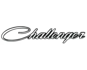 AMD Challenger Trunk Lid, Fender & Quarter Panel Emblem - Sold Each Dodge Challenger 1970-1974