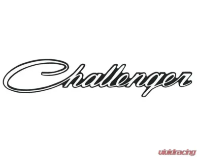 AMD Challenger Trunk Lid, Fender & Quarter Panel Emblem - Sold Each Dodge Challenger 1970-1974 - K-3444938