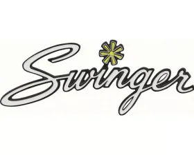 AMD Swinger Trunk Emblem Dodge Dart 1970