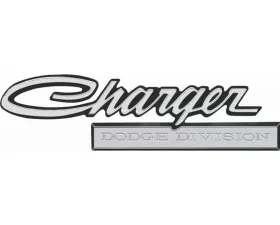 AMD Charger Dodge Division Trunk Emblem Dodge Charger 1971