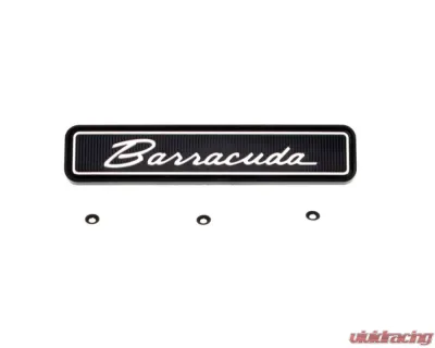 AMD Barracuda Dash Pad Emblem Plymouth Barracuda 1971-1974 - K-3590126