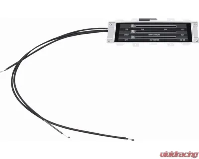 AMD Heater Control Assembly w/ Cables Chevrolet | Pontiac w/o AC 1968 - K-3925776C