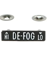 AMD Defogger Bezel Chevrolet Camaro 1970-1978                                     - K-3973660 - Image 2