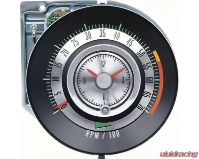 AMD 5500 Redline Tic-Toc Tachometer Chevrolet Camaro 1968 - K-6468713