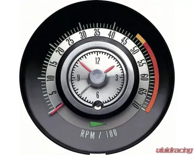 AMD 5000 Redline Tic-Toc Tachometer Chevrolet Camaro 1968 - K-6468714