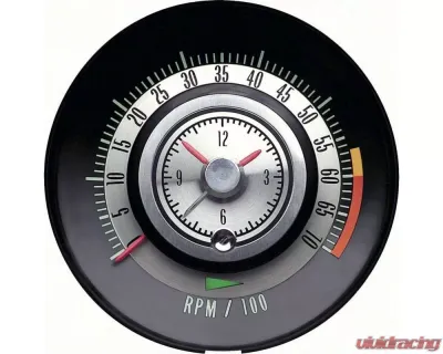 AMD 6000 Redline Tic-Toc Tachometer Chevrolet Camaro 1968 - K-6468715