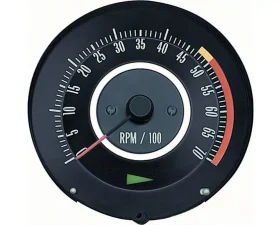 AMD 5000 Redline Tachometer Chevrolet Camaro 1967