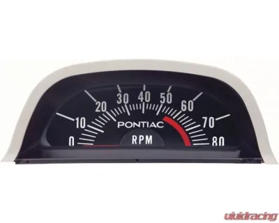 AMD 5500 Redline Hood Tachometer (6 Cylinder Point Ignition) Pontiac Firebird 1968 - K-6468971