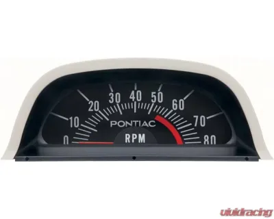 AMD 5500 Redline Hood Tachometer (V8 Point Ignition) Pontiac Firebird 1969 - K-6468975