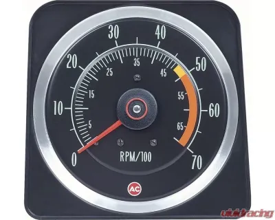 AMD 5000 Redline Tachometer (SS 350 5"x7") Chevrolet Camaro 1969 - K-6469381