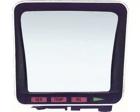 AMD Dash Fuel & Tach Lens w/o Tell Tale Chevrolet Camaro 1969
