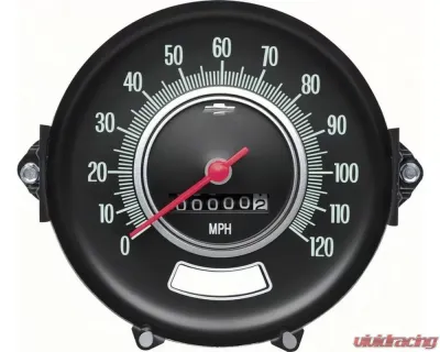AMD 120mph Speedometer w/o Speed Warning Chevrolet 1969 - K-6492542