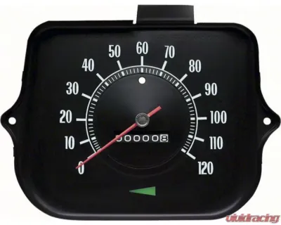 AMD 120mph Speedometer w/o Speed Warning Chevrolet 1968 - K-6492545